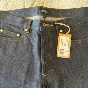 A.P.C. Men's Blue Jeans - New Standard BNWT